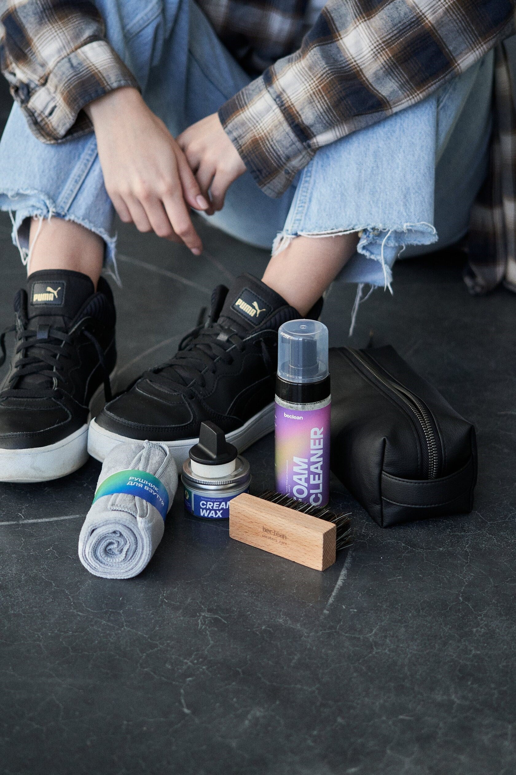 Набір для шкіряного взуття Beclean LEATHER BOOT