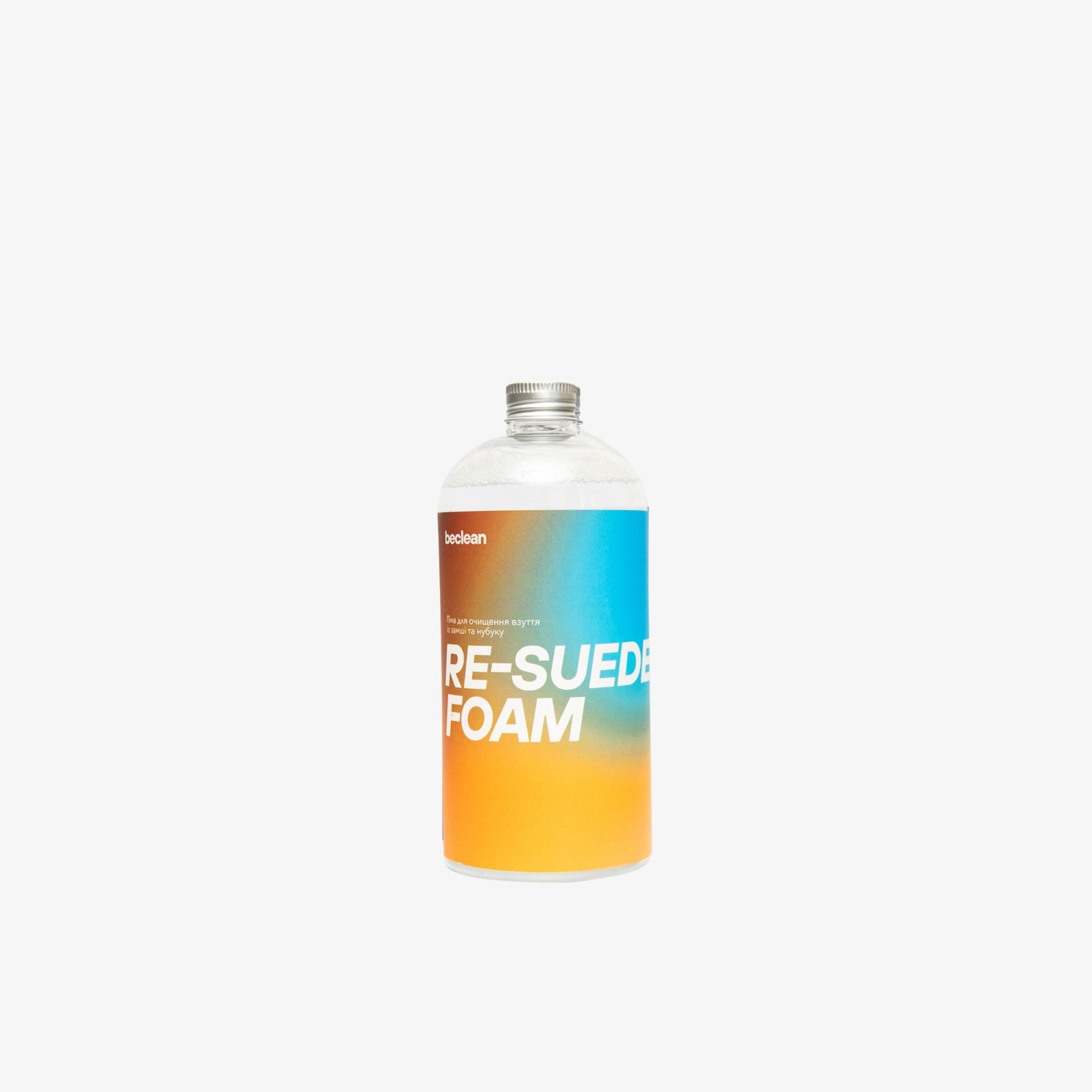 Наповнювач піни для очищення замшевого взуття Beclean RE-SUEDE FOAM 500 мл
