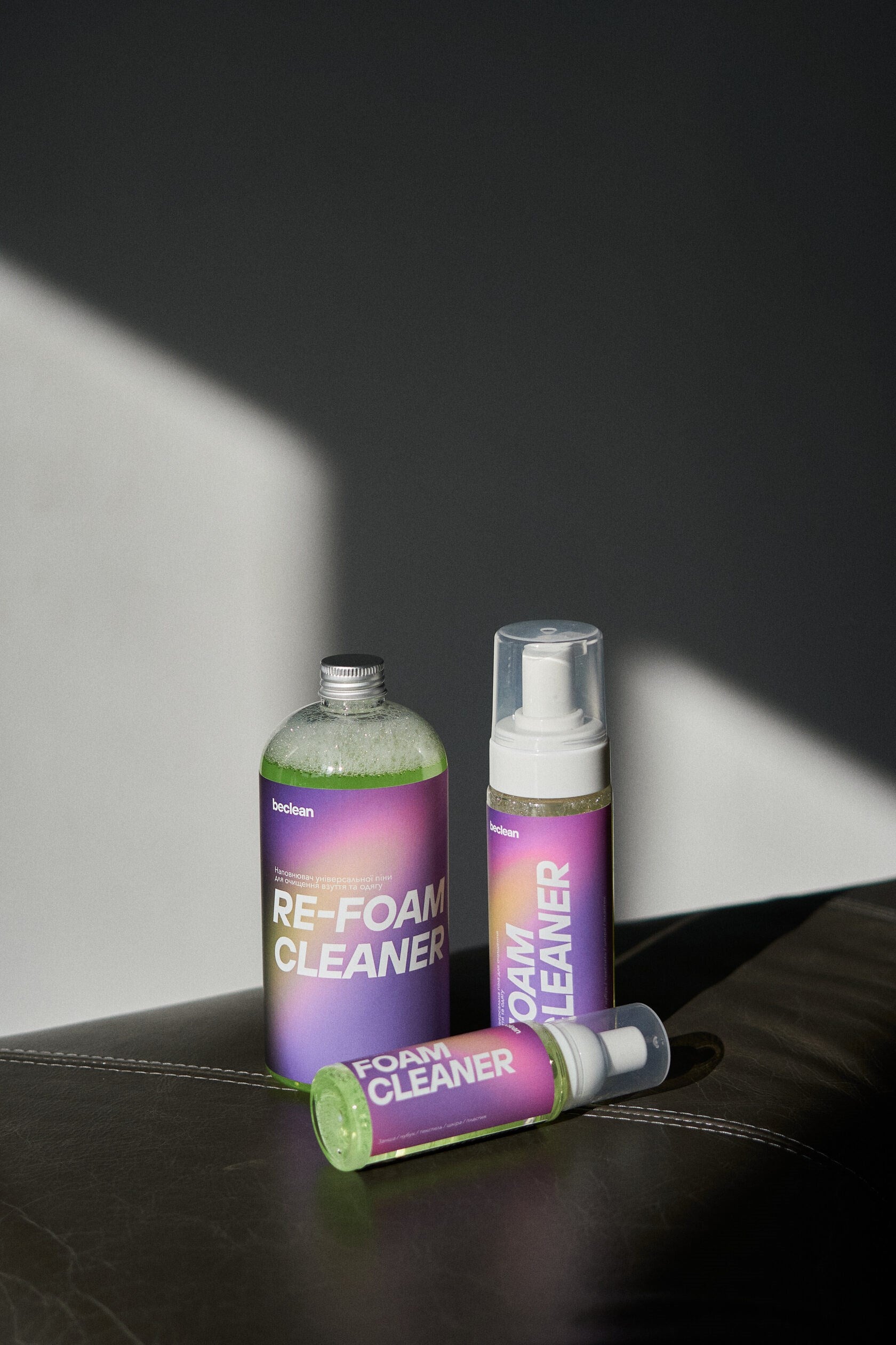 Наповнювач універсальної піни Beclean RE-FOAM CLEANER 500 мл