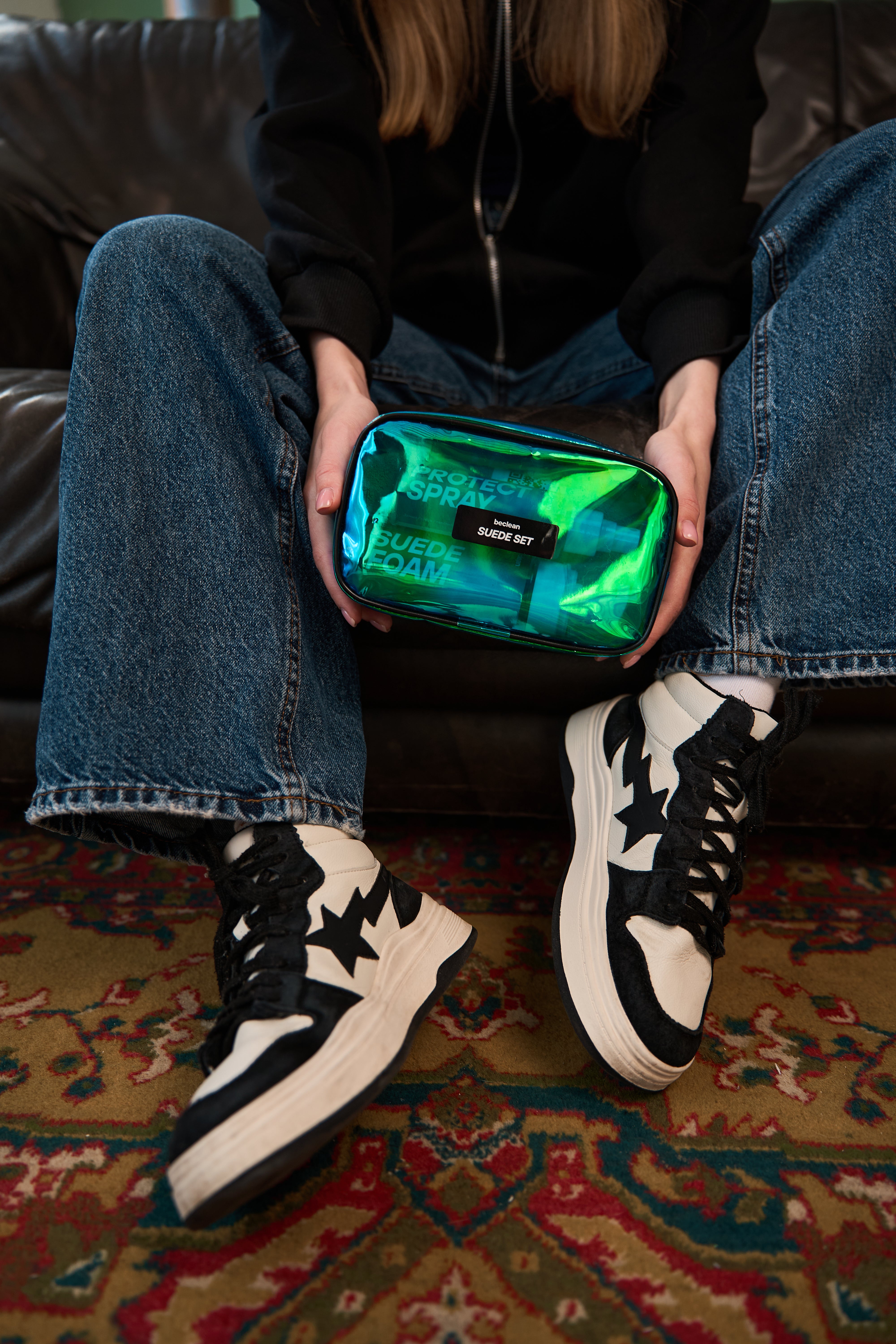 nanobubbleトナー＆クリームセット Набір для замшевого взуття Beclean SUEDE SET