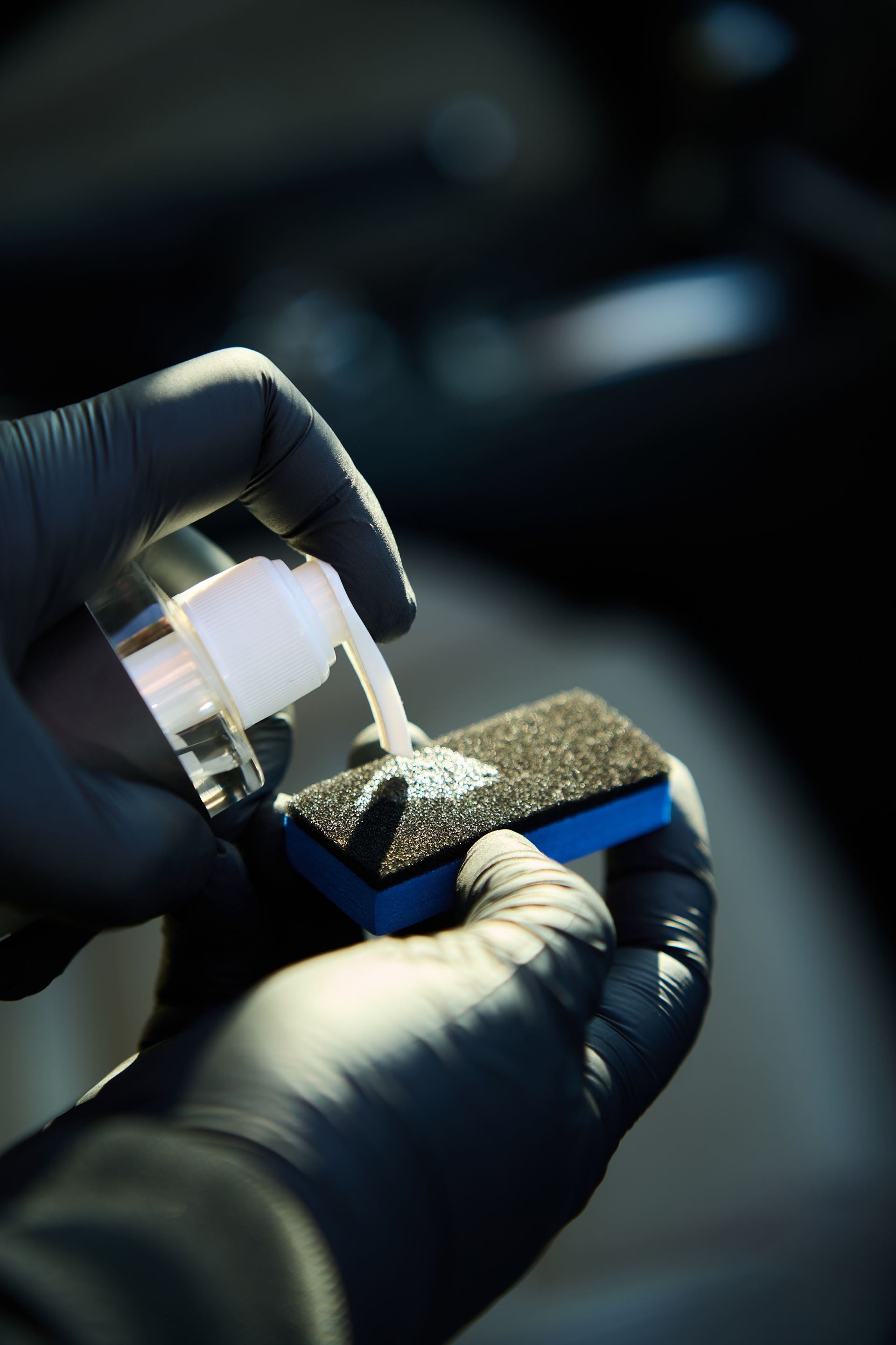 Губка-аплікатор для пластику BECLEAN