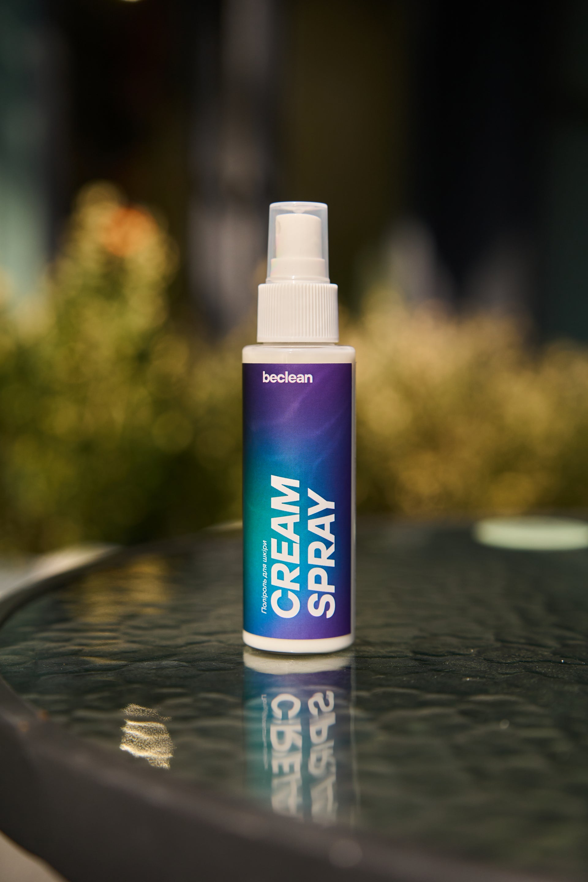 Поліроль для шкіри Beclean CREAM SPRAY 100 мл