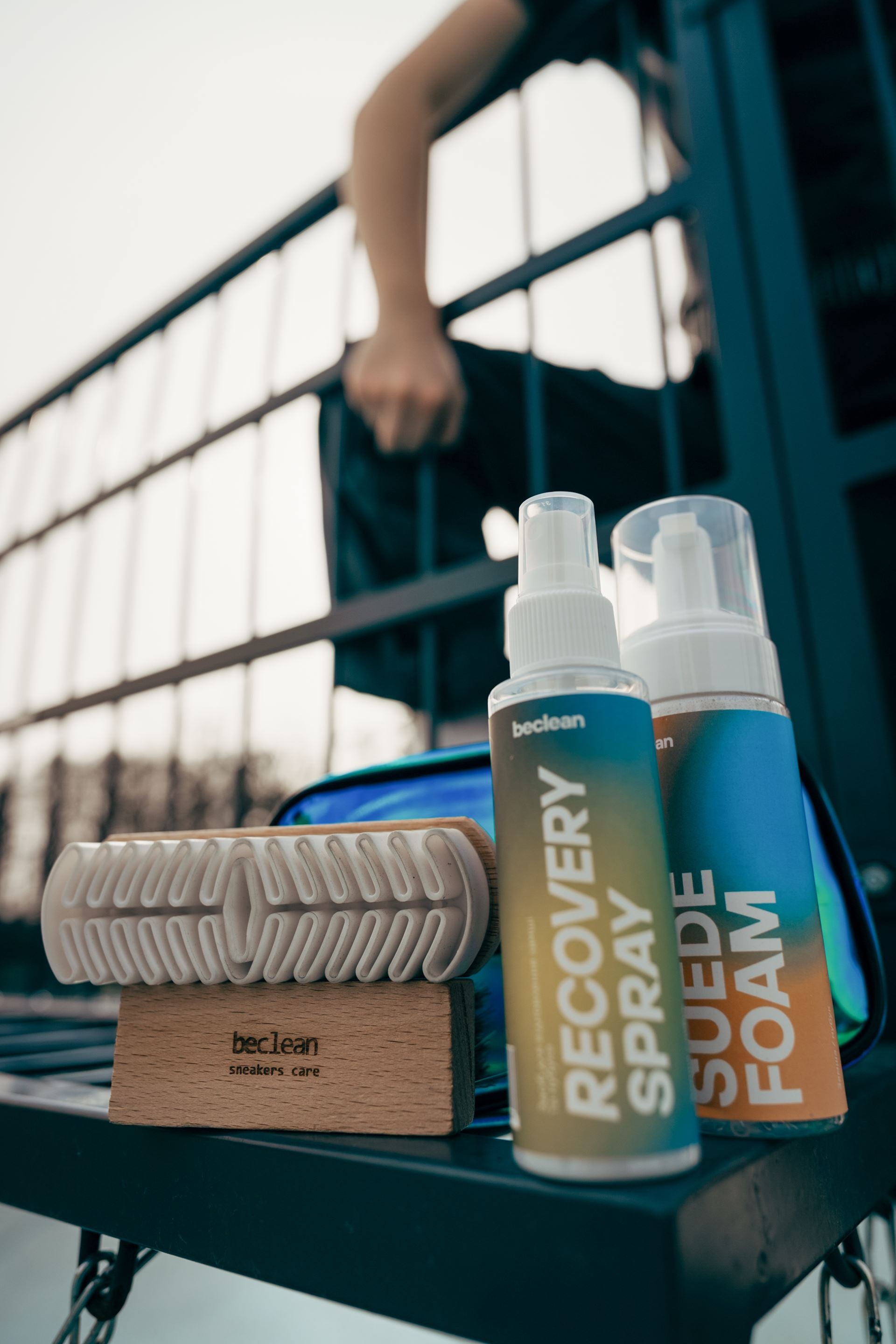 nanobubbleトナー＆クリームセット Набір для замшевого взуття Beclean SUEDE SET
